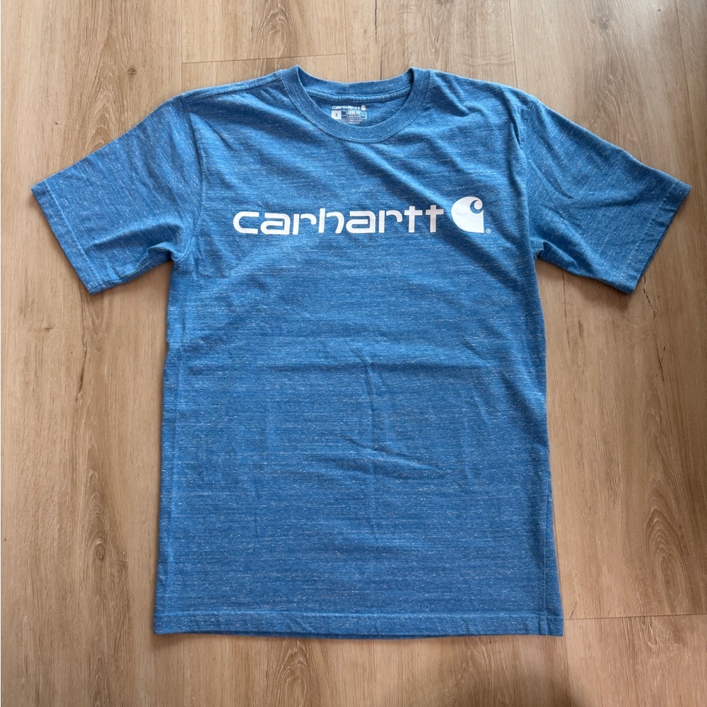 Carhartt Heather Blue Short Sleeve Tee